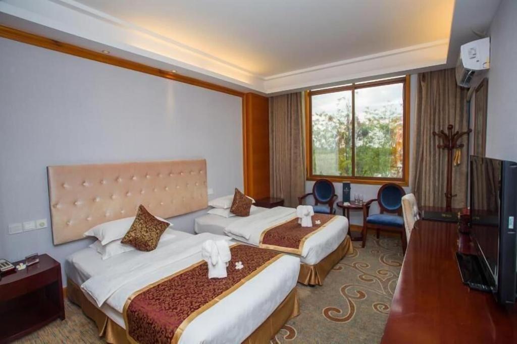 Dork Jumpa Hotel Vientiane Bagian luar foto